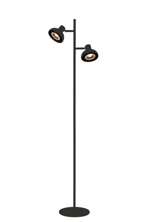 Lucide SENSAS - Lampadaire - 2xES111 - Noir