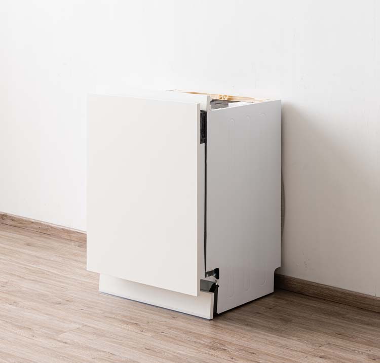 Armoire de cuisine Plenti panneau de lave-vaisselle blanc