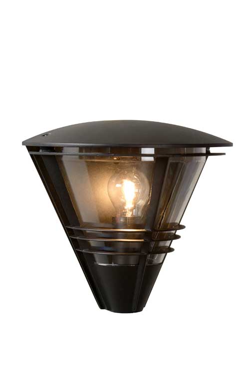 Lucide LIVIA - Wandlamp Buiten - E27 - IP44 - Zwart