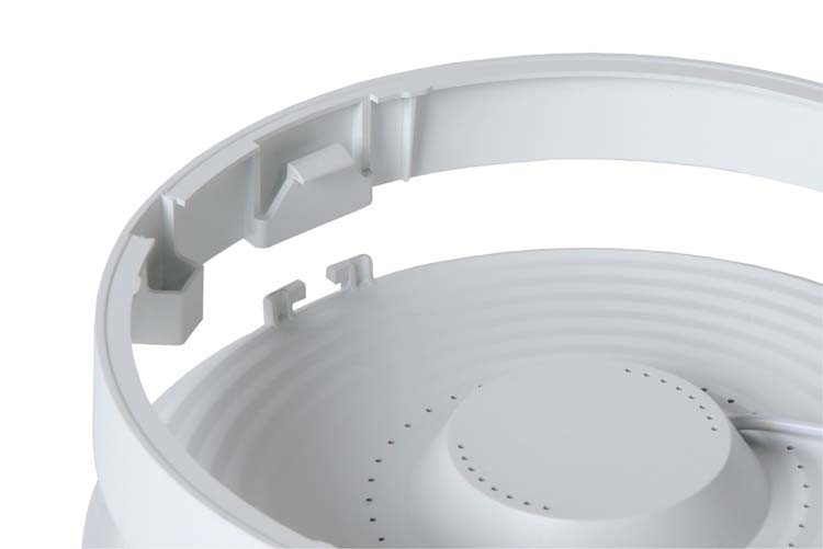 Lucide TENDO-LED - Plafonnier - Ø 22 cm - LED - 1x18W 3000K - Blanc