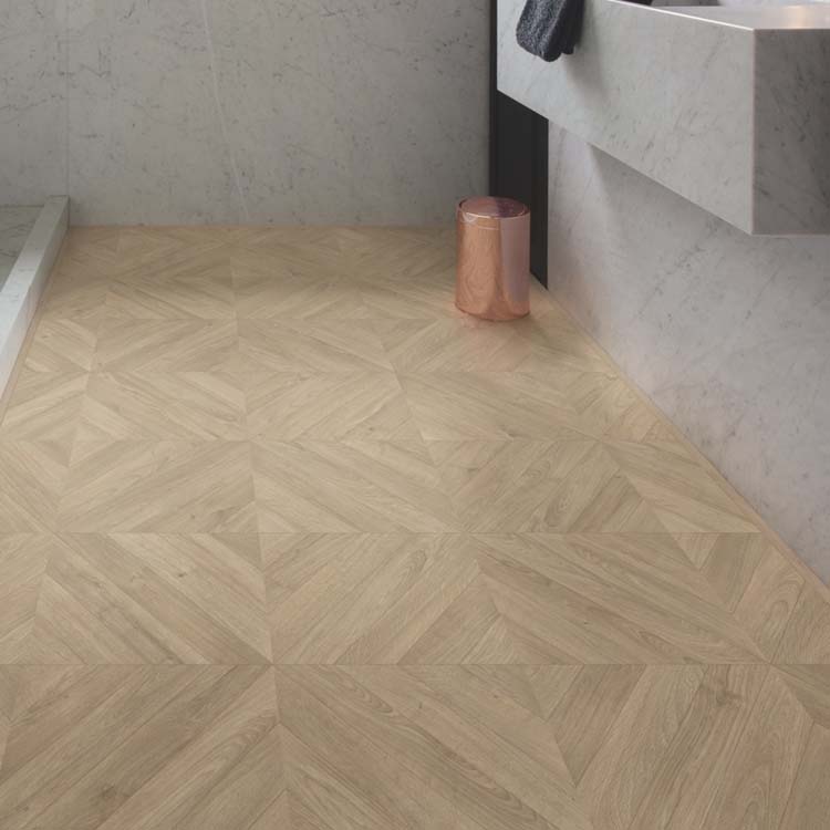 Staal Quick-step Impressive patterns Chevron taupe eik