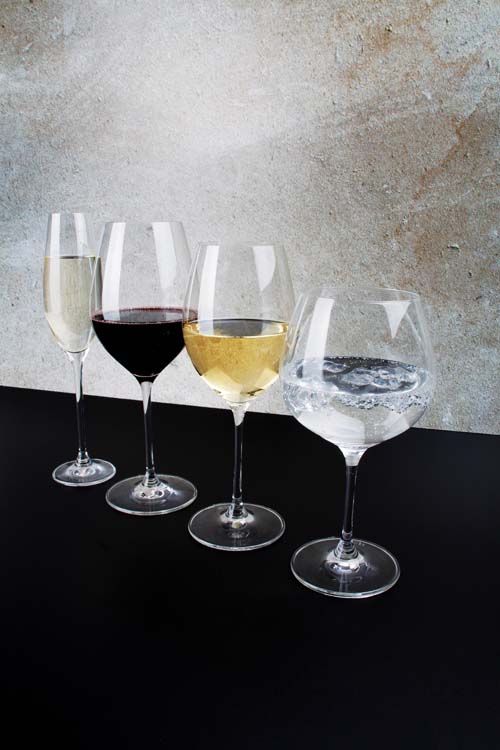 Champagneglas Cuvee 21 cm - 6 st