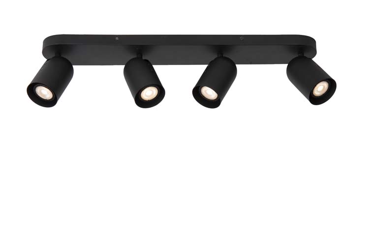 Lucide PUNCH - Spot plafond - 4xGU10 - Noir