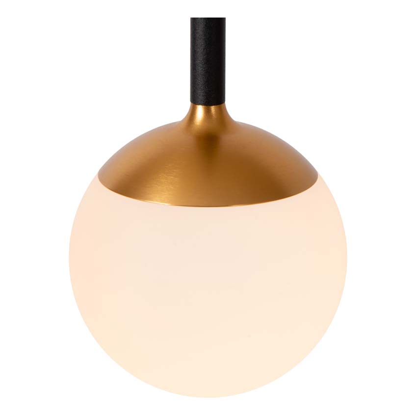 Lucide CALINA - Hanglamp - Ø 9,9 cm - LED Dimb. - 1x9W 2700K - Zwart