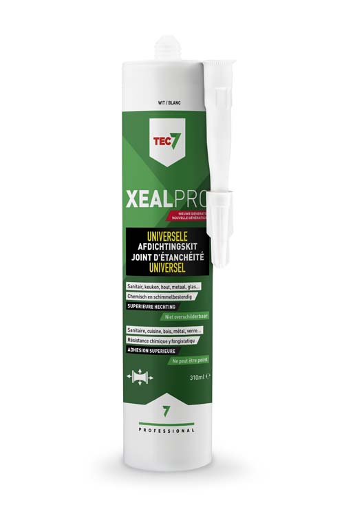 Kit d'étanchéité Tec7 XealPro 310 ml blanc