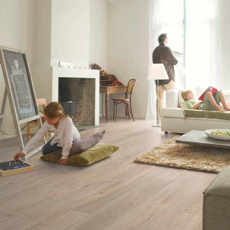 Laminaat Quick-step Largo 9,5mm - Long Island eik natuur