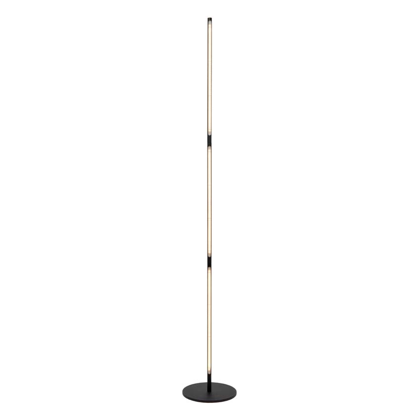 Lucide FINAN - Lampadaire - LED 3 StepDim - 1x32W 2700K - Noir