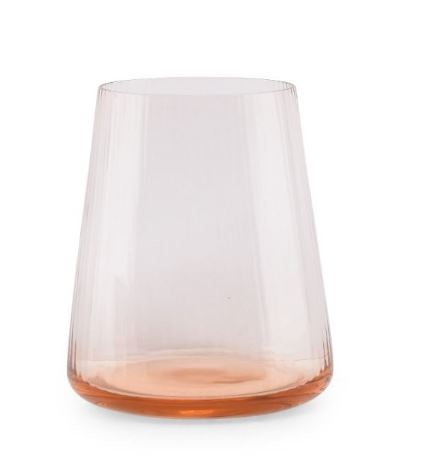 Verre 30 cl ambre ray - 4 pièces