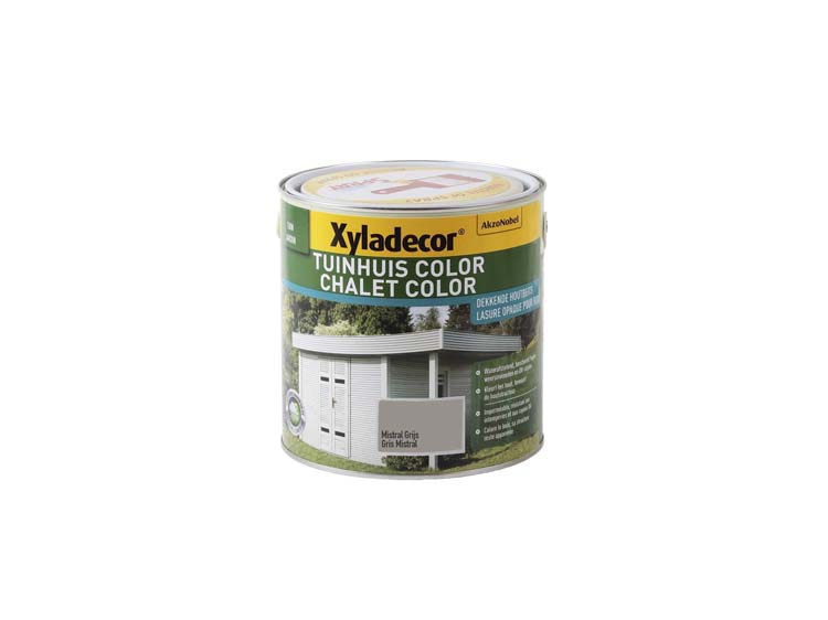 Xyladecor Color lasure bois chalet 2,5l gris mistral