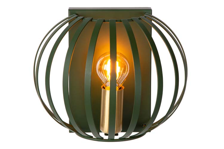 Lucide MANUELA - Wandlamp - 1xE14 - Groen