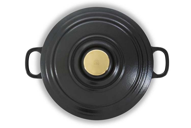 Braadpan BK bourgogne zwart 28 cm 6.7L