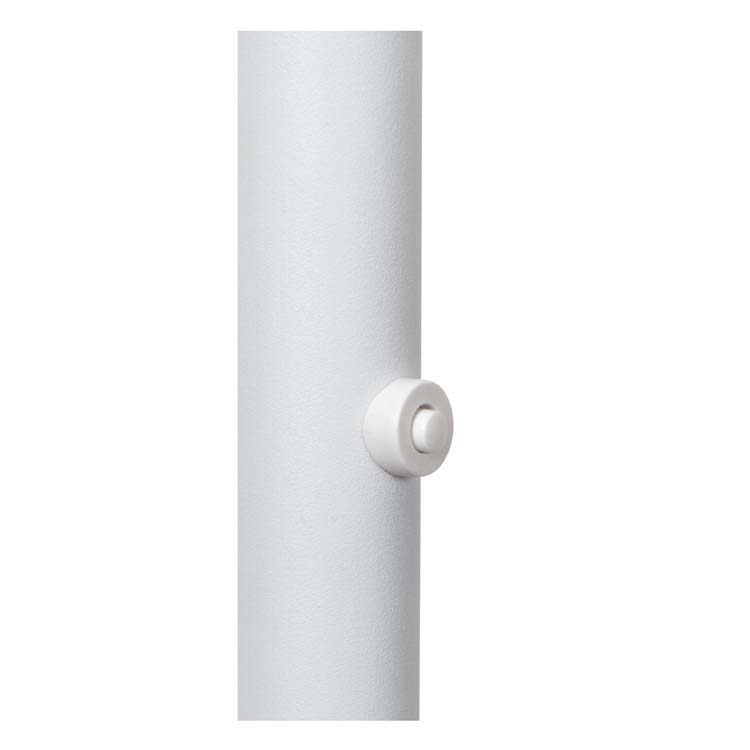 Lucide ZENITH - Lampadaire - LED Dim. - 1x20W 3000K - Blanc