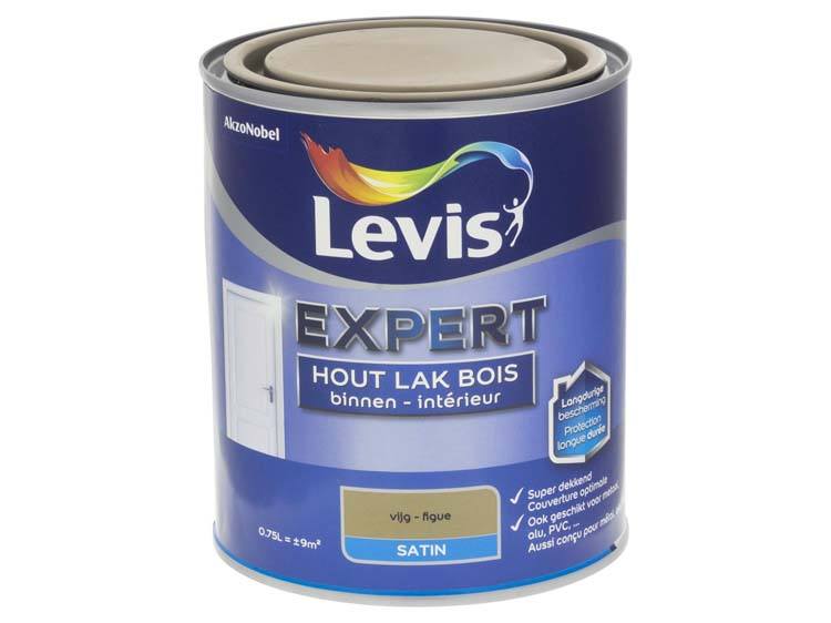 Levis Expert lak binnen zijdeglans 0,75l vijg