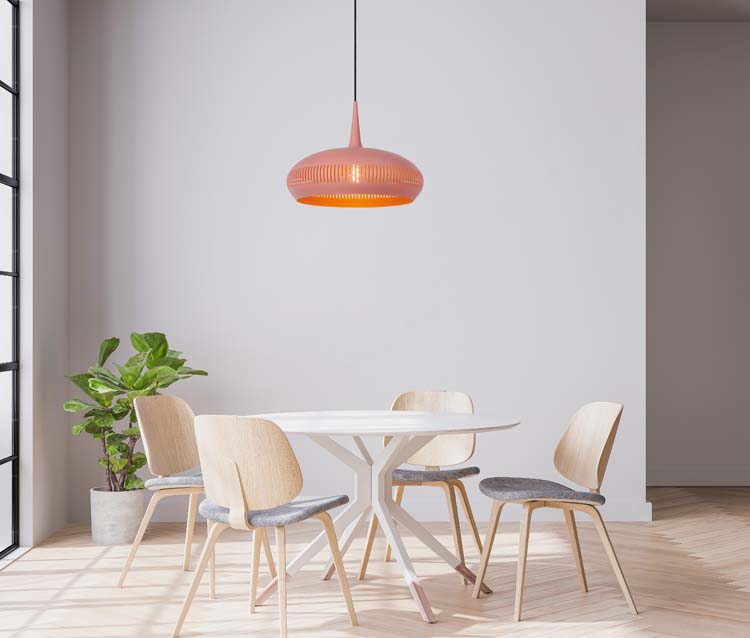 Suspension - Ø 45 cm - 1xE27 - Rose