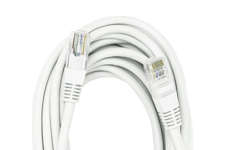 Cordon UTP CAT5E 10m Blanc