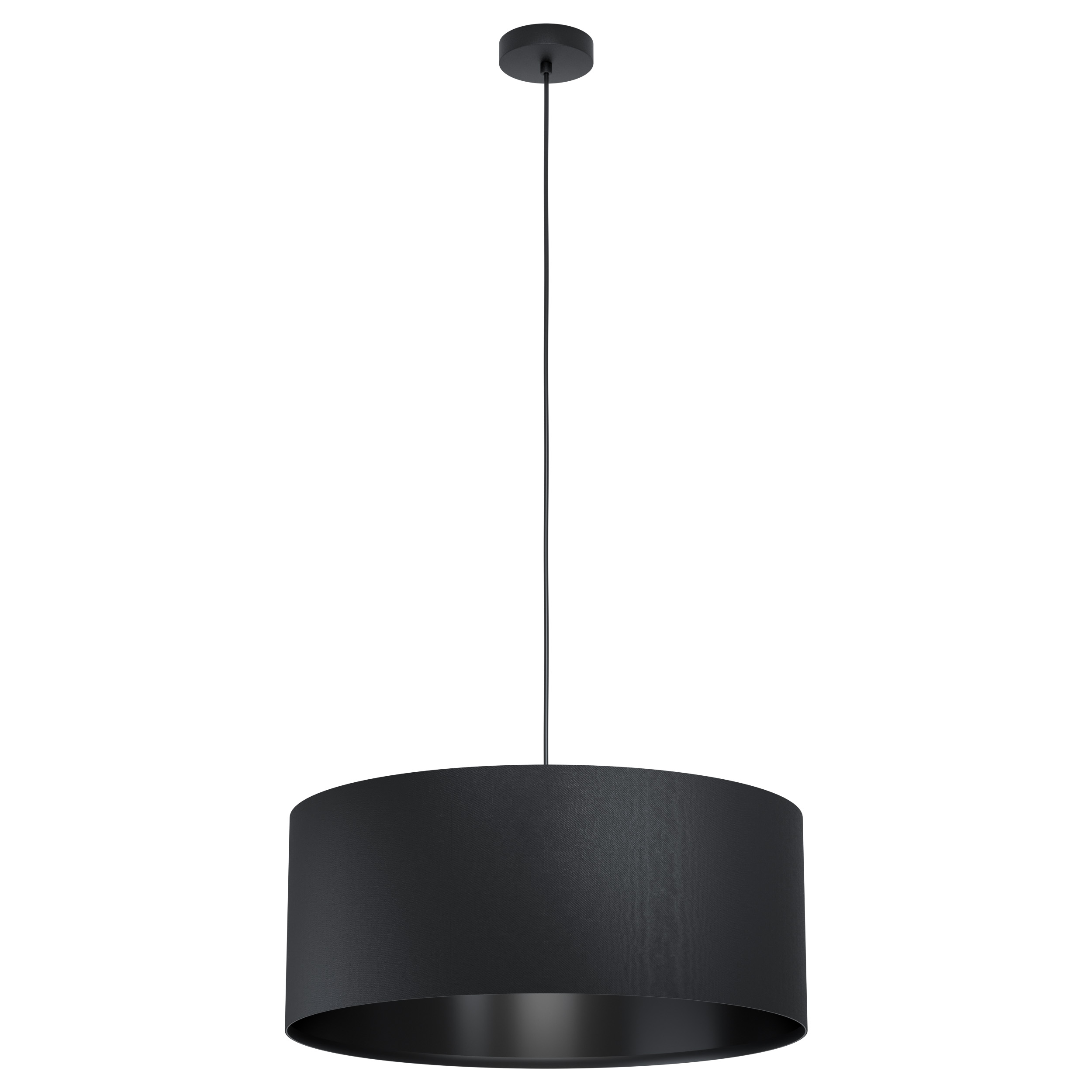 Hanglamp zwart diam53Cm E27