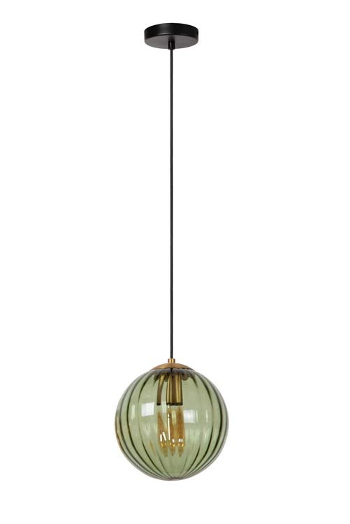 Lucide MONSARAZ - Hanglamp - Ø 25 cm - 1xE27 - Groen