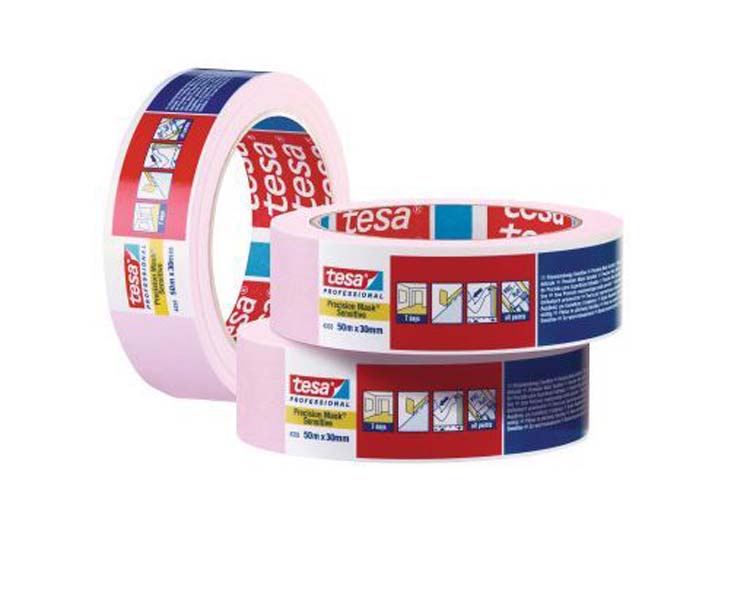 Tesa ruban de masquage précision sensitive rose 50m x 30mm