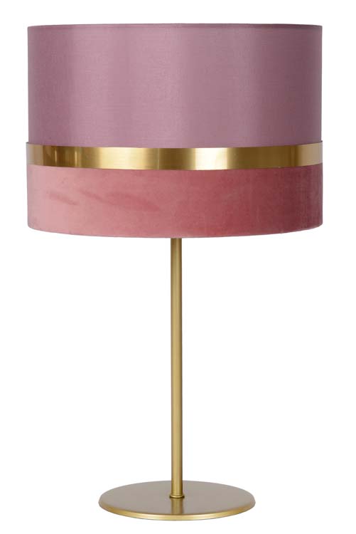 Lampe de table - Ø 30 cm - 1xE14 - Rose