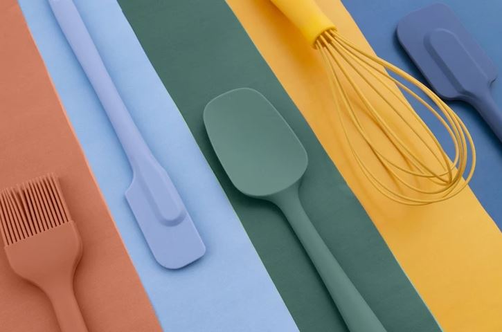 Spatule Dotz silicone bleu foncé 26.5cm