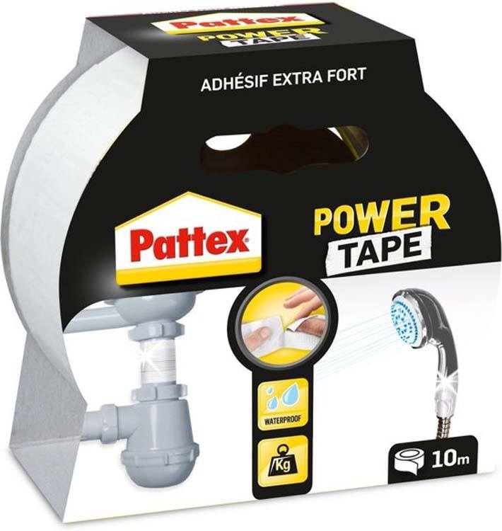 Pattex Powertape 50 mm x 10 m wit