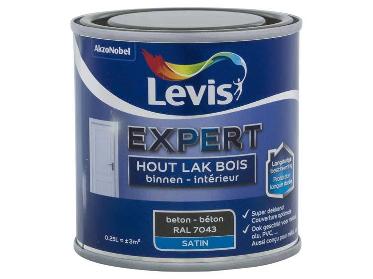 Levis Expert laque intérieur satin 0,25l béton