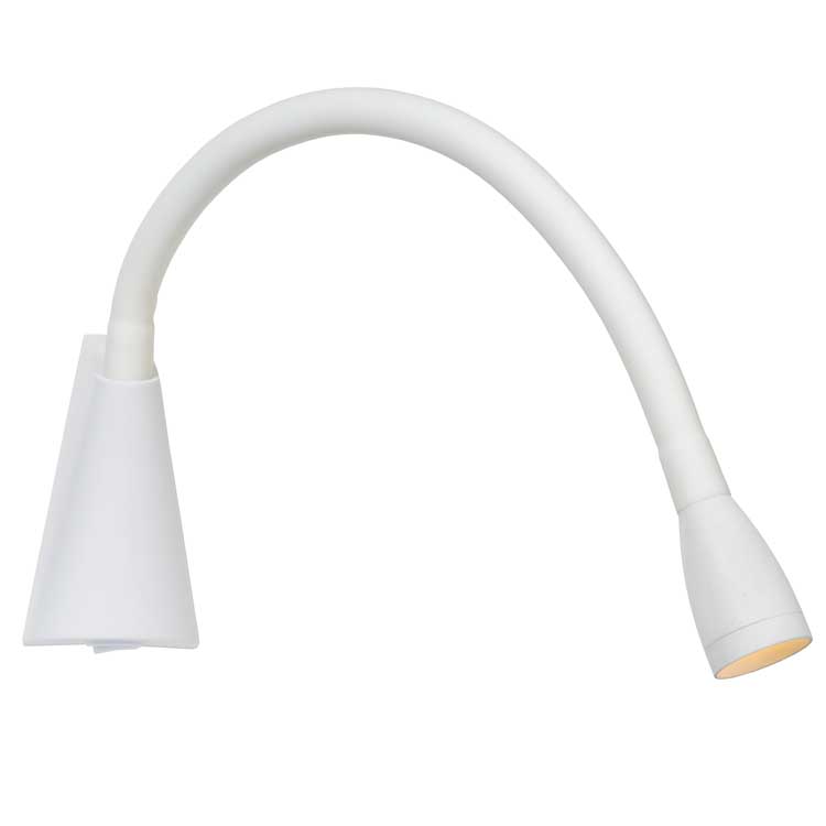 Lucide GALEN-LED - Bedlamp - LED - 1x3W 3000K - Wit