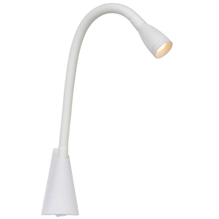 Lucide GALEN-LED - Bedlamp - LED - 1x3W 3000K - Wit