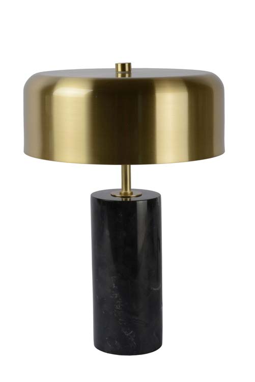 Lucide MIRASOL - Lampe de table - Ø 25 cm - 3xG9 - Noir