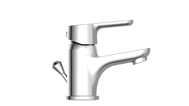 Robinet de lavabo Vincent 12,15cm chrome