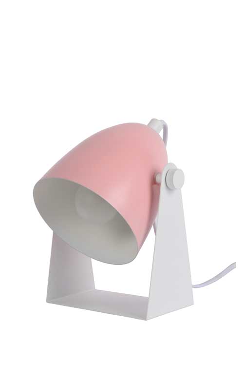 Lucide CHAGO - Lampe de table - E14 - Rose