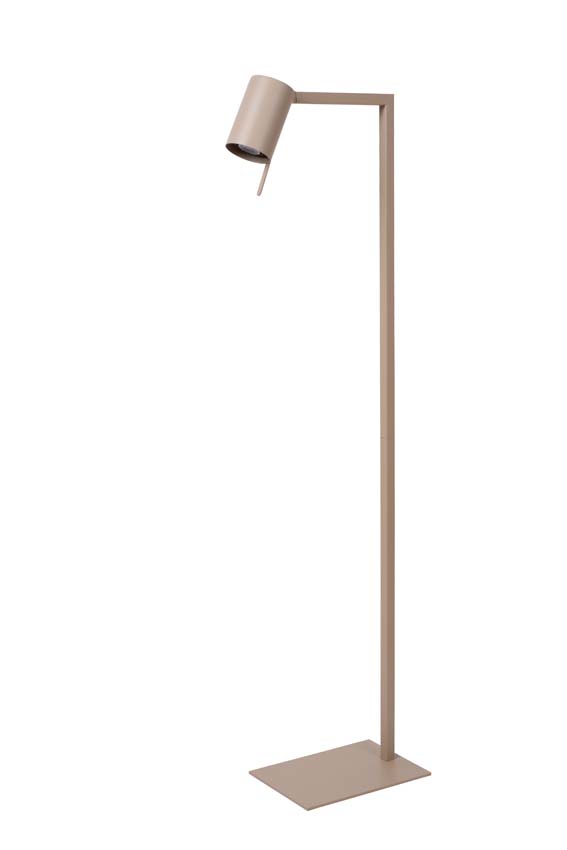 Lucide LESLEY - Lampadaire / lampe de lecture - 1xGU10 - Taupe