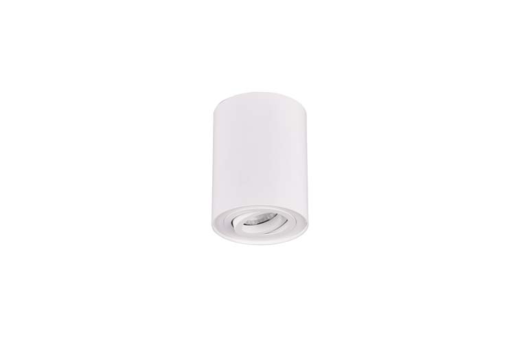 Plafonnier wit mat excl lamp LED mogelijk 1 spot rond