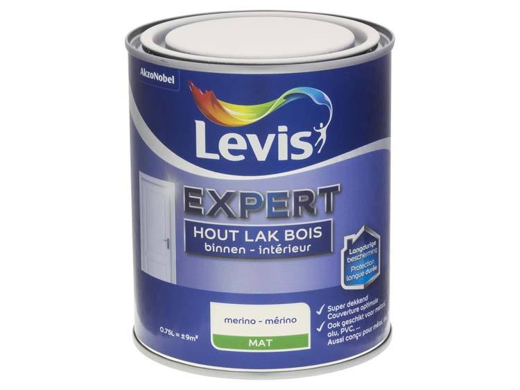 Levis Expert houtlak binnen mat 0,75l merino