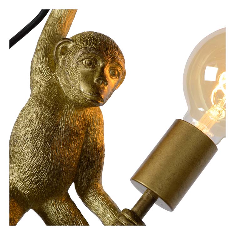 CHIMP - Wandlamp - 1xE27 - Zwart