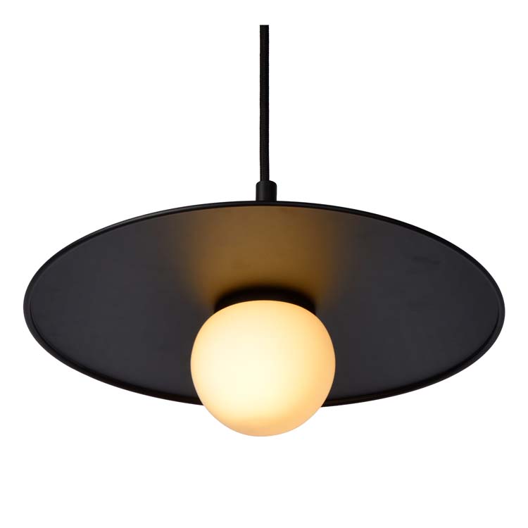 Hanglamp - Ø 30 cm - 1xG9 - Zwart