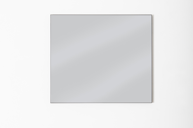 Spiegel met zwarte kader 120cm