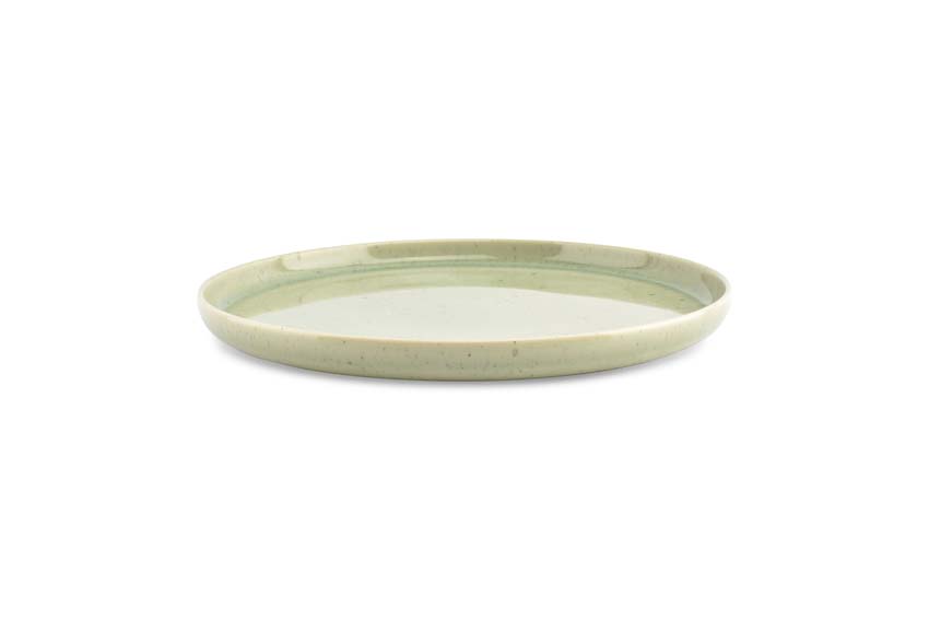 Plat bord Blush sage groen 27,5 x 2,5 cm