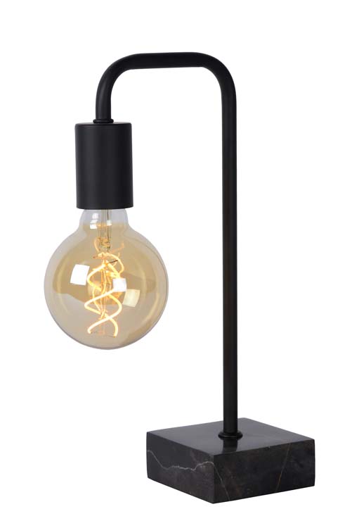 LORIN - Lampe de table - 1xE27 - Noir