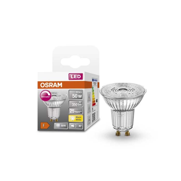 LED lamp superstar PAR6 GU10 4.5W warm wit dimbaar