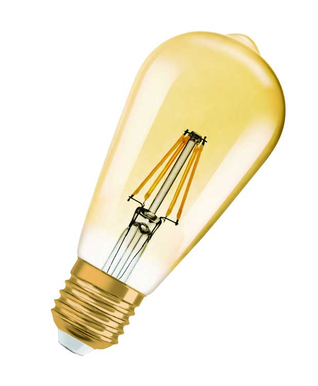 Led lamp Osram Edison E27 4W