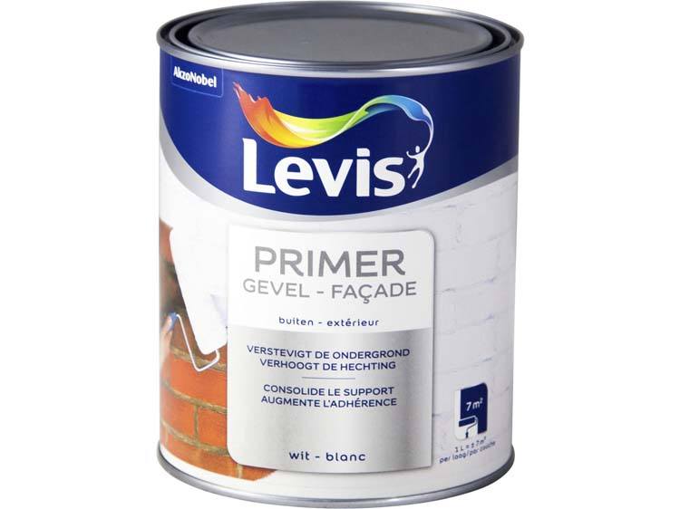 Levis primer buitenmuur 1l wit