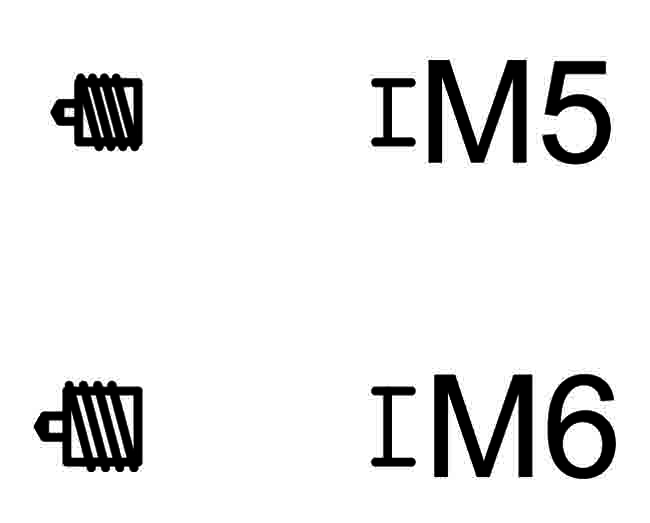 inbusvijs M5 voor deurkruk