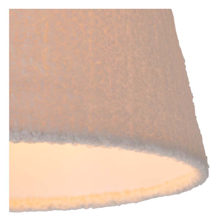 Lucide WOOLLY - Hanglamp - Ø 28 cm - 1xE27 - Beige