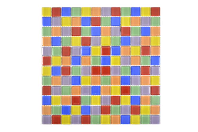 Mozaïek glas multicolor 30 x 30 cm