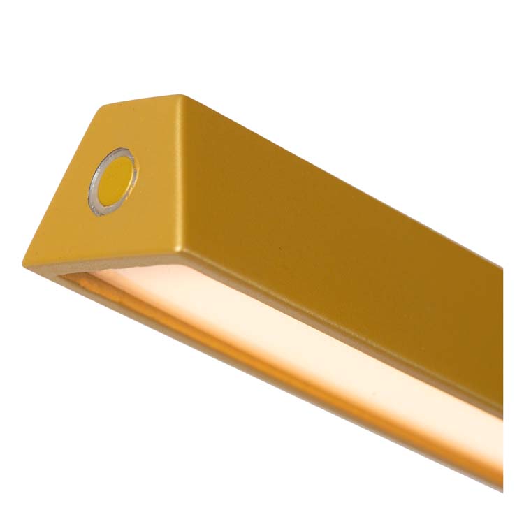 Lucide LAVALE - Lampe de table - LED Dim. - 1x3W 2700K - Jaune Ocre