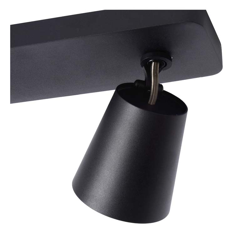 TURNON Spot Plafond  2xGU10/5W Noir / Or