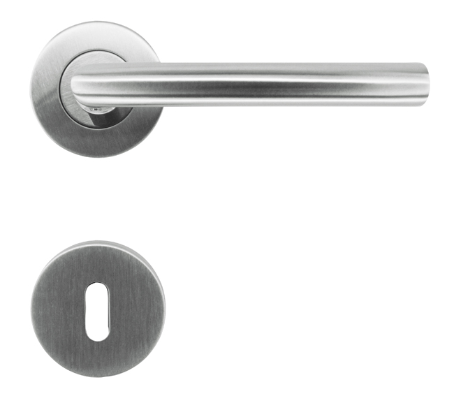 Poignée de porte inox Wals 16mm - 13cm