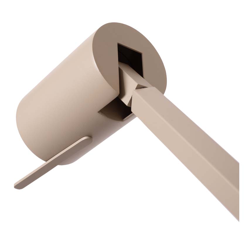 Lucide LESLEY - Leeslamp - 1xGU10 - Taupe