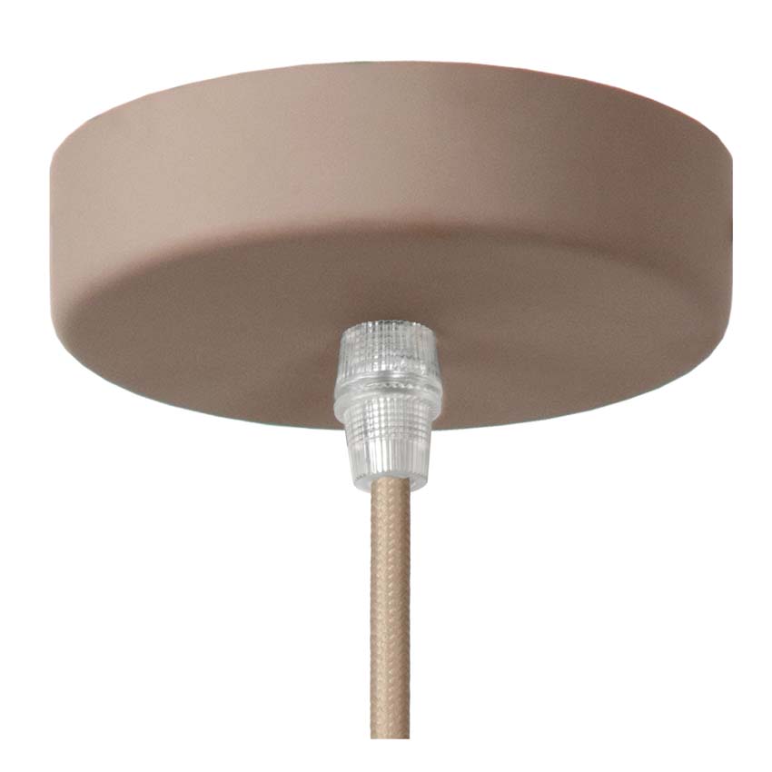 Lucide MAURO - Suspension Chambres d'enfant - 1xE27 - Taupe